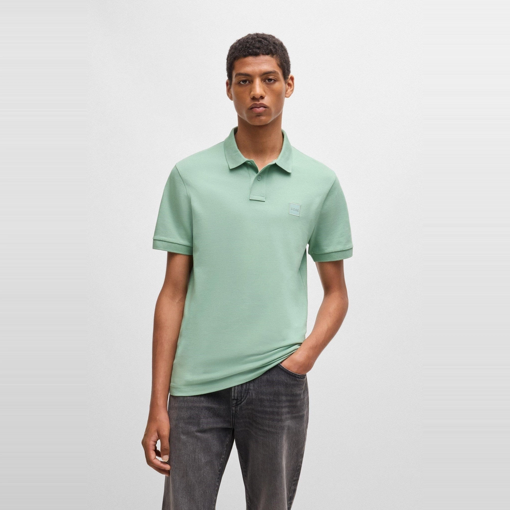 Hugo Boss Passenger Piqué Polo Top - Lt Pastel Green